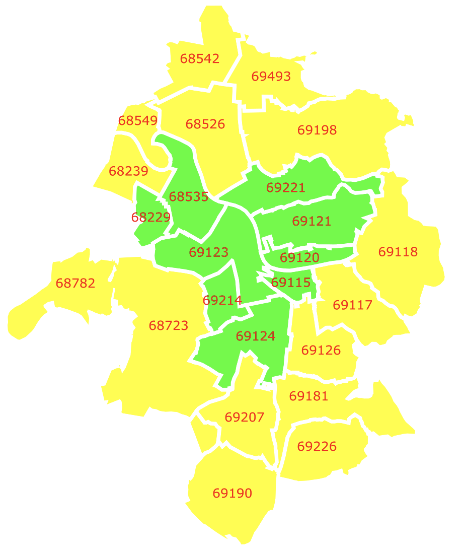 Lieferzone
